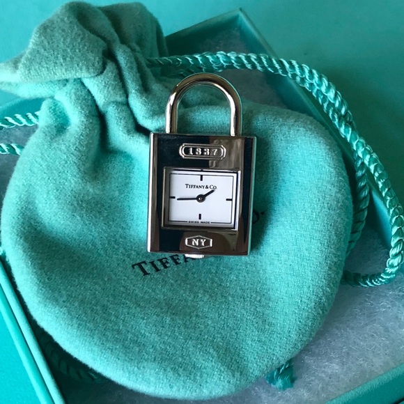 Tiffany & Co. Jewelry - Authentic Tiffany & Co. 1837 Padlock Watch Charm